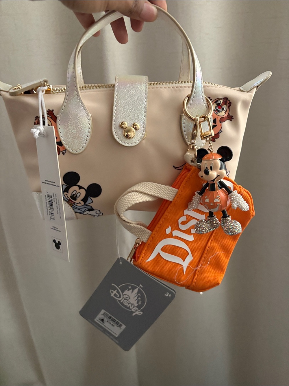Stoney Clover mini bag Mickey and friends hallo Print Mini Handbag